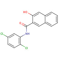 59192-05-1 N-(2,5-dichlorophenyl)-3-hydroxynaphthalene-2-carboxamide chemical structure