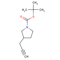 1207840-16-1 tert-butyl 3-prop-2-ynylpyrrolidine-1-carboxylate chemical structure