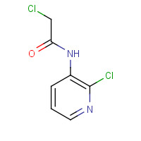 379726-55-3 2-chloro-N-(2-chloropyridin-3-yl)acetamide chemical structure