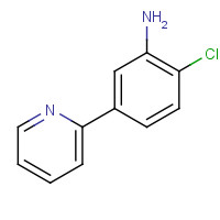 916050-63-0 2-chloro-5-pyridin-2-ylaniline chemical structure