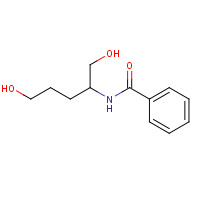 100370-35-2 N-(1,5-dihydroxypentan-2-yl)benzamide chemical structure