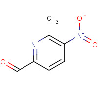 25033-74-3 6-methyl-5-nitropyridine-2-carbaldehyde chemical structure