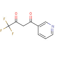 582-73-0 4,4,4-trifluoro-1-pyridin-3-ylbutane-1,3-dione chemical structure