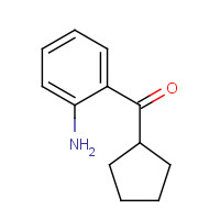 106718-47-2 (2-aminophenyl)-cyclopentylmethanone chemical structure