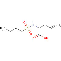 170726-07-5 2-(butylsulfonylamino)pent-4-enoic acid chemical structure