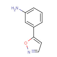 832740-15-5 3-(1,2-oxazol-5-yl)aniline chemical structure