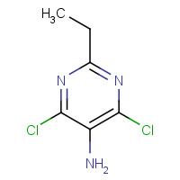 6237-96-3 4,6-dichloro-2-ethylpyrimidin-5-amine chemical structure