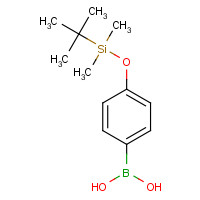 159191-56-7 [4-[tert-butyl(dimethyl)silyl]oxyphenyl]boronic acid chemical structure