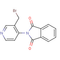 954240-74-5 2-[3-(bromomethyl)pyridin-4-yl]isoindole-1,3-dione chemical structure