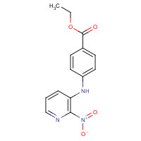 1357195-99-3 ethyl 4-[(2-nitropyridin-3-yl)amino]benzoate chemical structure