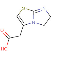 158197-27-4 2-(5,6-dihydroimidazo[2,1-b][1,3]thiazol-3-yl)acetic acid chemical structure