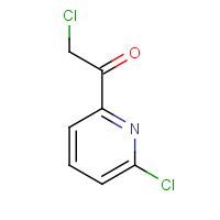 152356-58-6 2-chloro-1-(6-chloropyridin-2-yl)ethanone chemical structure