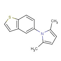 893433-75-5 1-(1-benzothiophen-5-yl)-2,5-dimethylpyrrole chemical structure