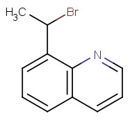 60333-51-9 8-(1-bromoethyl)quinoline chemical structure