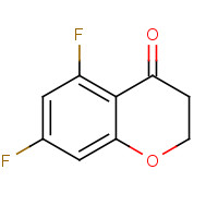 844648-22-2 5,7-difluoro-2,3-dihydrochromen-4-one chemical structure