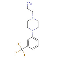 27144-85-0 2-[4-[3-(trifluoromethyl)phenyl]piperazin-1-yl]ethanamine chemical structure