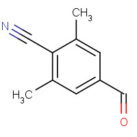 1253732-93-2 4-formyl-2,6-dimethylbenzonitrile chemical structure
