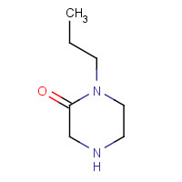 65464-10-0 1-propylpiperazin-2-one chemical structure