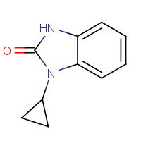 202859-73-2 3-cyclopropyl-1H-benzimidazol-2-one chemical structure