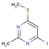 1253570-44-3 4-iodo-2-methyl-6-methylsulfanylpyrimidine chemical structure