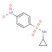549476-61-1 N-cyclopropyl-4-nitrobenzenesulfonamide chemical structure