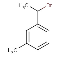 88563-82-0 1-(1-bromoethyl)-3-methylbenzene chemical structure