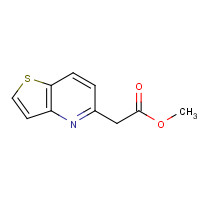 1433203-69-0 methyl 2-thieno[3,2-b]pyridin-5-ylacetate chemical structure