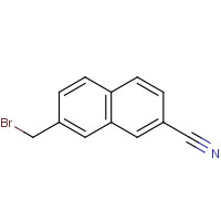 135942-98-2 7-(bromomethyl)naphthalene-2-carbonitrile chemical structure