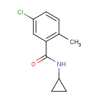 1229246-31-4 5-chloro-N-cyclopropyl-2-methylbenzamide chemical structure