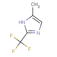 66675-23-8 5-methyl-2-(trifluoromethyl)-1H-imidazole chemical structure