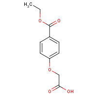 30893-58-4 2-(4-ethoxycarbonylphenoxy)acetic acid chemical structure