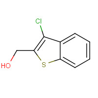 124168-55-4 (3-chloro-1-benzothiophen-2-yl)methanol chemical structure