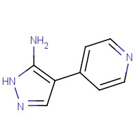 216661-87-9 4-pyridin-4-yl-1H-pyrazol-5-amine chemical structure