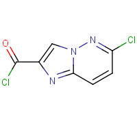 1162680-82-1 6-chloroimidazo[1,2-b]pyridazine-2-carbonyl chloride chemical structure