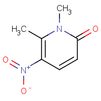 909572-70-9 1,6-dimethyl-5-nitropyridin-2-one chemical structure