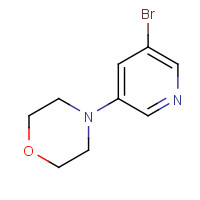 200064-13-7 4-(5-bromopyridin-3-yl)morpholine chemical structure