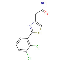 78743-10-9 2-[2-(2,3-dichlorophenyl)-1,3-thiazol-4-yl]acetamide chemical structure