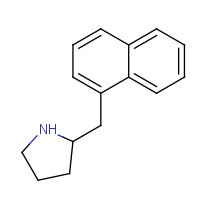 82589-42-2 2-(naphthalen-1-ylmethyl)pyrrolidine chemical structure