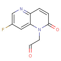 959615-66-8 2-(7-fluoro-2-oxo-1,5-naphthyridin-1-yl)acetaldehyde chemical structure