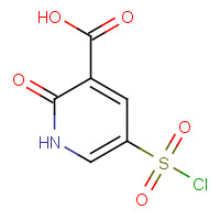 716359-14-7 5-chlorosulfonyl-2-oxo-1H-pyridine-3-carboxylic acid chemical structure