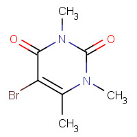 15018-59-4 5-bromo-1,3,6-trimethylpyrimidine-2,4-dione chemical structure