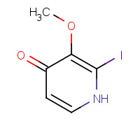 405137-17-9 2-iodo-3-methoxy-1H-pyridin-4-one chemical structure
