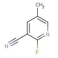 1232432-76-6 2-fluoro-5-methylpyridine-3-carbonitrile chemical structure