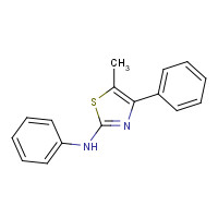 93020-55-4 5-methyl-N,4-diphenyl-1,3-thiazol-2-amine chemical structure