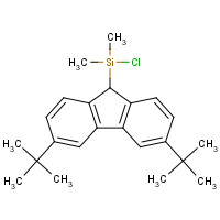 329722-47-6 chloro-(3,6-ditert-butyl-9H-fluoren-9-yl)-dimethylsilane chemical structure