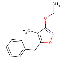 192440-02-1 5-benzyl-3-ethoxy-4-methyl-1,2-oxazole chemical structure