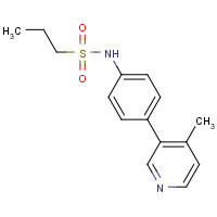 1357093-12-9 N-[4-(4-methylpyridin-3-yl)phenyl]propane-1-sulfonamide chemical structure