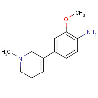 1116228-60-4 2-methoxy-4-(1-methyl-3,6-dihydro-2H-pyridin-5-yl)aniline chemical structure