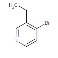 10168-60-2 4-bromo-3-ethylpyridine chemical structure