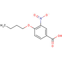 4906-28-9 4-butoxy-3-nitrobenzoic acid chemical structure